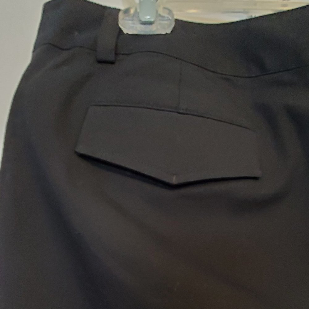 Inc Black Stretch Basic Cuff Pants - image 5